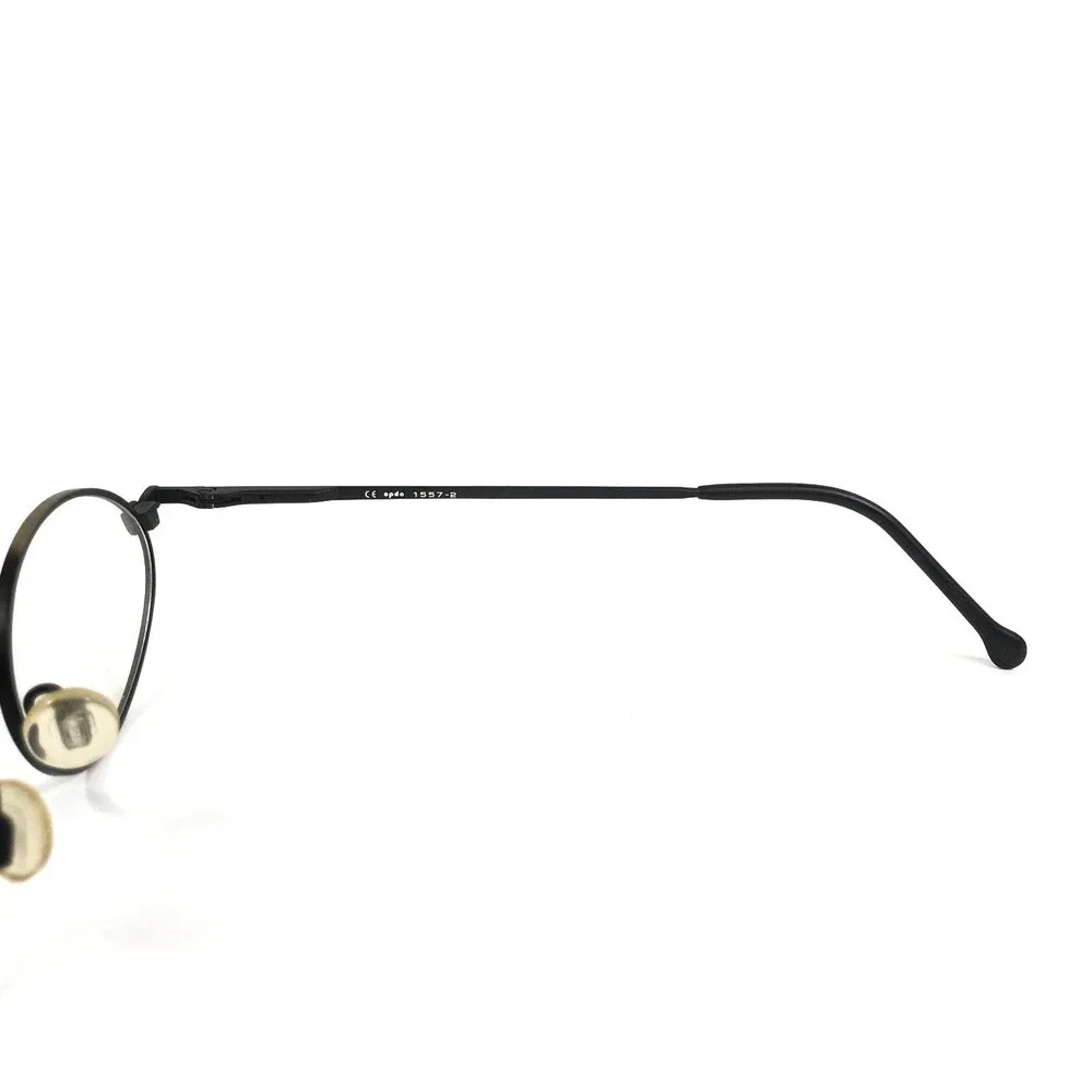 Vintage Opdo Eyeglasses Frames 1557-2 Blue Antique Gold Modern MCM 47-20-140